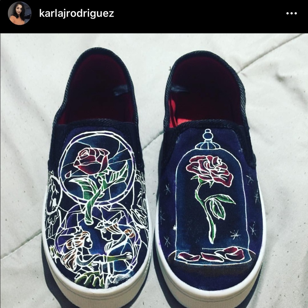 Beauty and the beast shoes